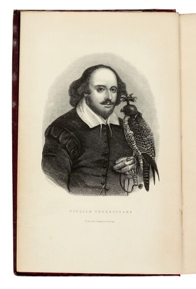 View full screen - View 1 of Lot 11. James Edmund Harting | The ornithology of Shakespeare, 1871, the author's own copy.