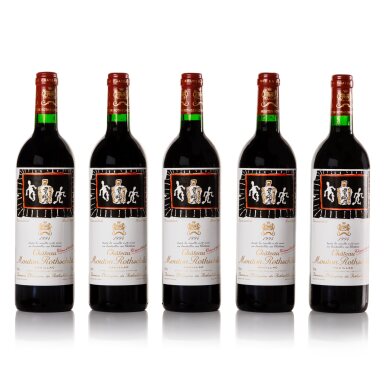 View full screen - View 1 of Lot 321. Château Mouton Rothschild 1994 (5 BT).