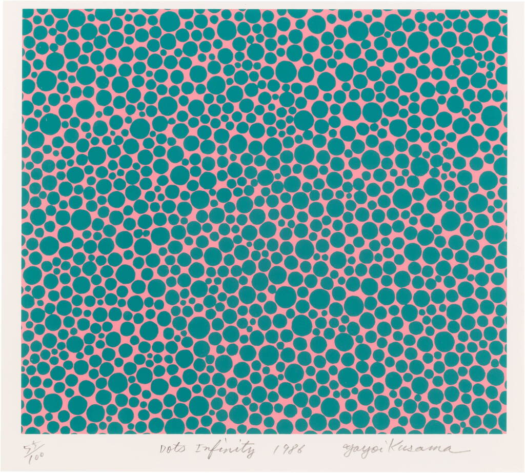 View full screen - View 1 of Lot 104. Dots Infinity.