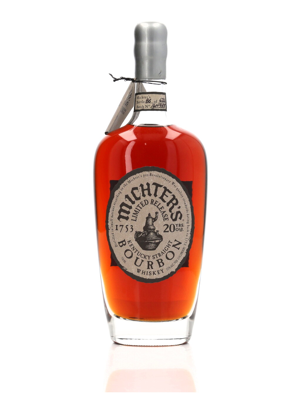 View full screen - View 1 of Lot 148. Michter's Small Batch Bourbon 20 Year Old 114.2 Proof NV (1 BT 75cl).