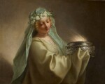 Vestal Virgin Carrying the Sacred Flame