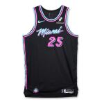Kasparas Jakucionis Miami Heat 2025-2026 Game Issued Statement Edition Jersey
