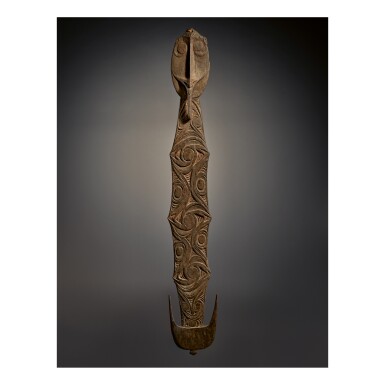 View full screen - View 1 of Lot 19. IATMUL SUSPENSION HOOK.