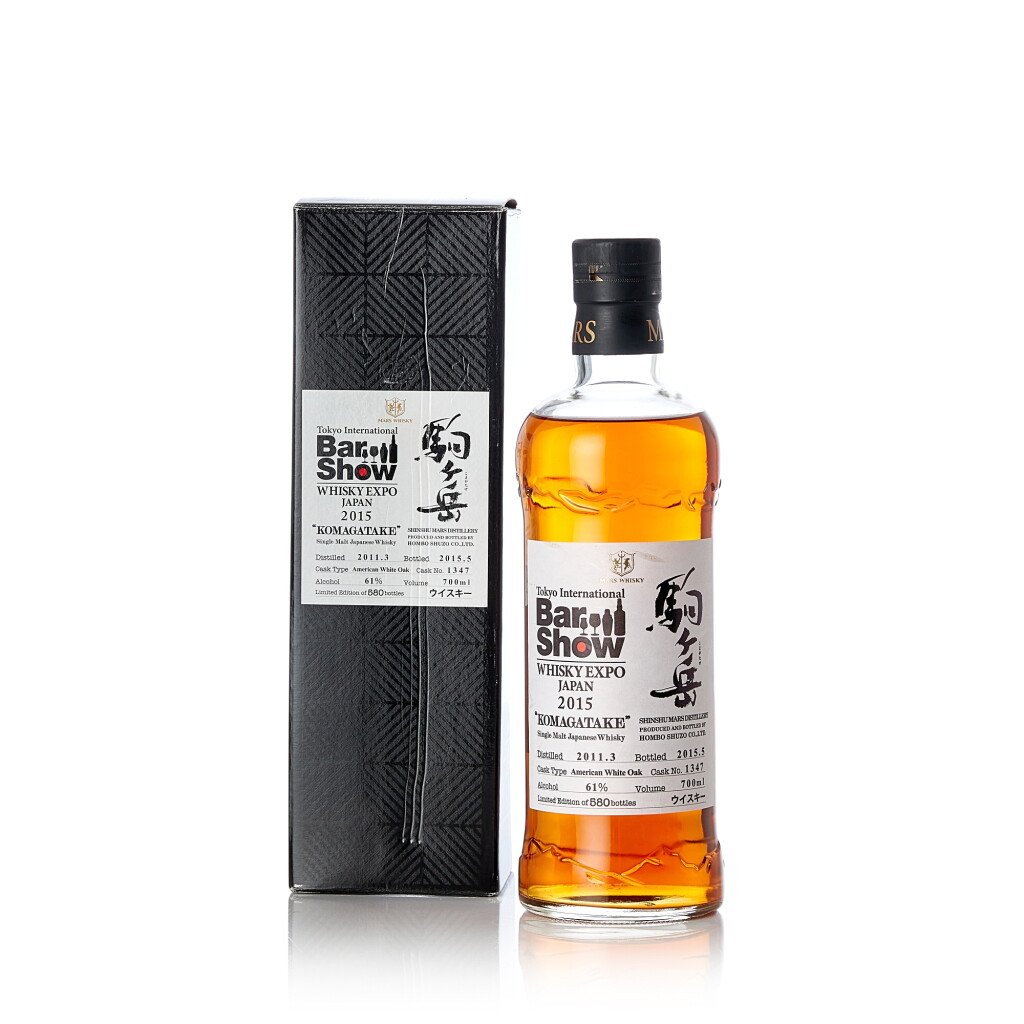 View full screen - View 1 of Lot 2037. 駒岳 Mars Komagatake Whisky Expo Japan Edition 61.0 abv 2011 (1 BT70).