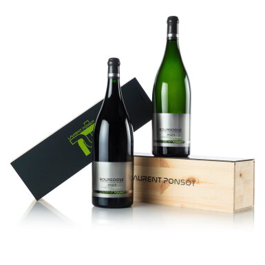 View full screen - View 1 of Lot 161. Bourgogne, Cuvée des Peupliers & Cuvée du Perce-Neige 2023 Laurent Ponsot (2 JM30).