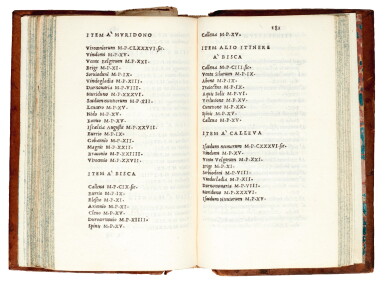 View full screen - View 1 of Lot 150. Pomponius Mela, Opera, Venezia, Aldus, 1518, later calf.