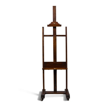View full screen - View 1 of Lot 281. An oak artist's easel by Windsor and Newton, early 20th century.