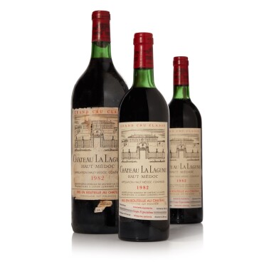 View full screen - View 1 of Lot 153. Château La Lagune 1982 (3 BT).