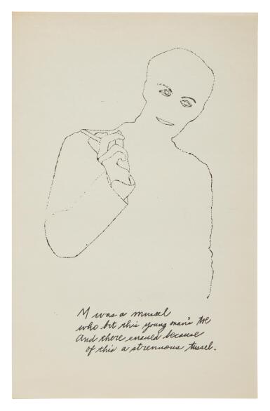 View full screen - View 1 of Lot 242. A is an Alphabet (Feldman & Schellmann IV.1-26).