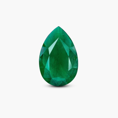 View full screen - View 1 of Lot 1452. An Unmounted Emerald | 19.63 克拉「贊比亞」祖母綠.