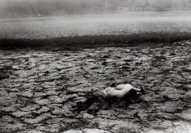 View full screen - View 1 of Lot 40. FRANCESCA WOODMAN | ‘UNTITLED (LAYING NUDE)’, CA. 1972-75 .