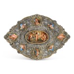 Chicago World’s Fair of 1893: The Diana Tray, An American Parcel-Gilt Silver and Enamel Dish, Designed by William Christmas Codman for Gorham Mfg. Co., New York and Providence, RI, 1893