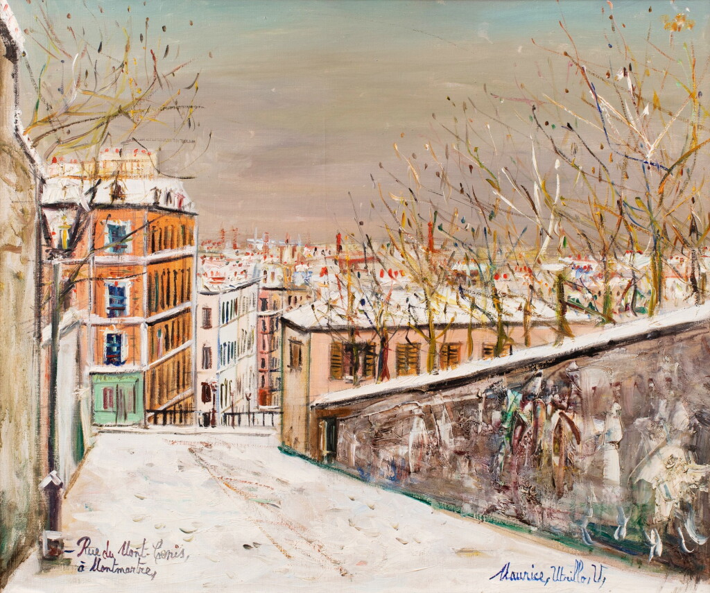 View full screen - View 1 of Lot 206. Rue du Mont-Cenis à Montmartre.
