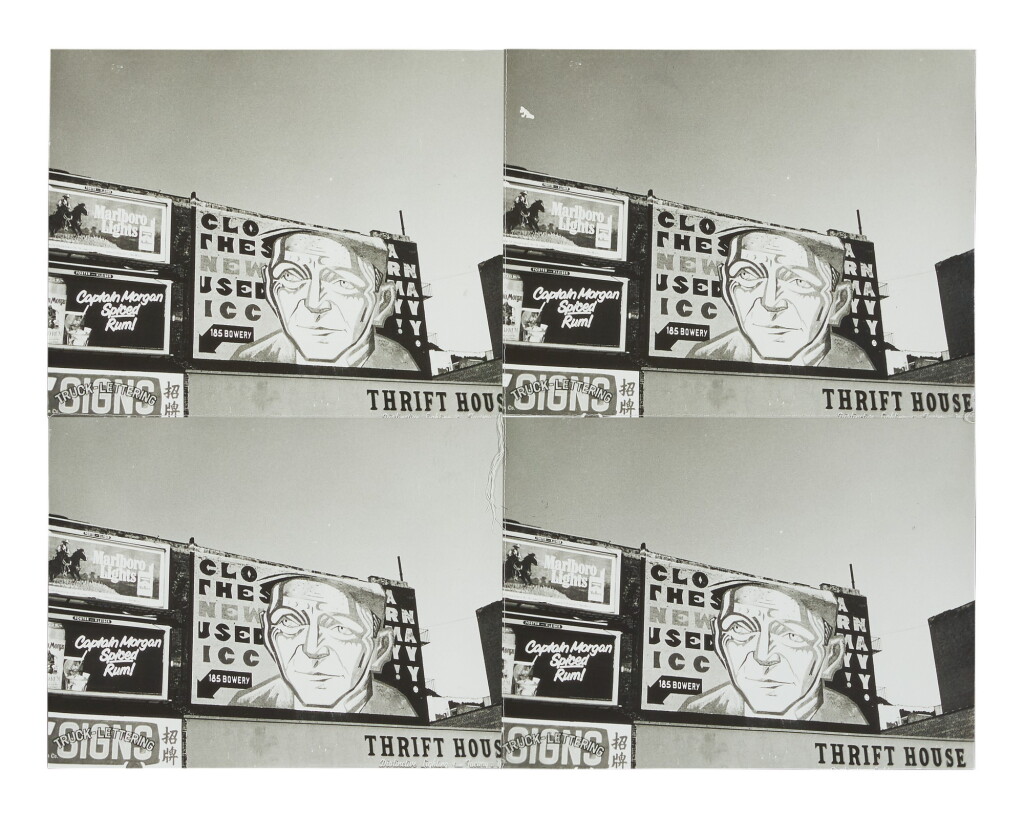 Voir en plein écran - Voir 1 du lot 432. ANDY WARHOL | UNTITLED (BOWERY BILLBOARD).