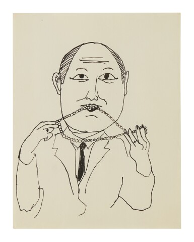 View full screen - View 1 of Lot 146. ANDY WARHOL | UNTITLED (UNIDENTIFIED MALE PORTRAIT).