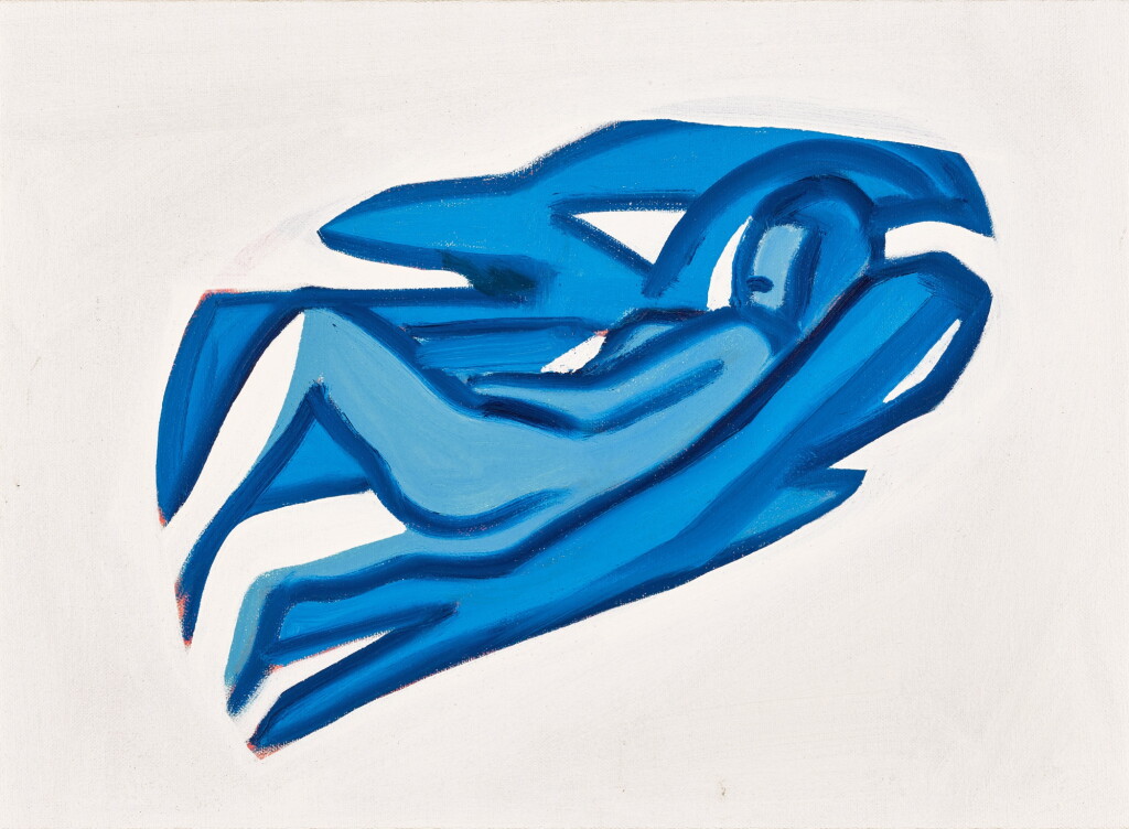 View full screen - View 1 of Lot 335. Study for Blue Nude.