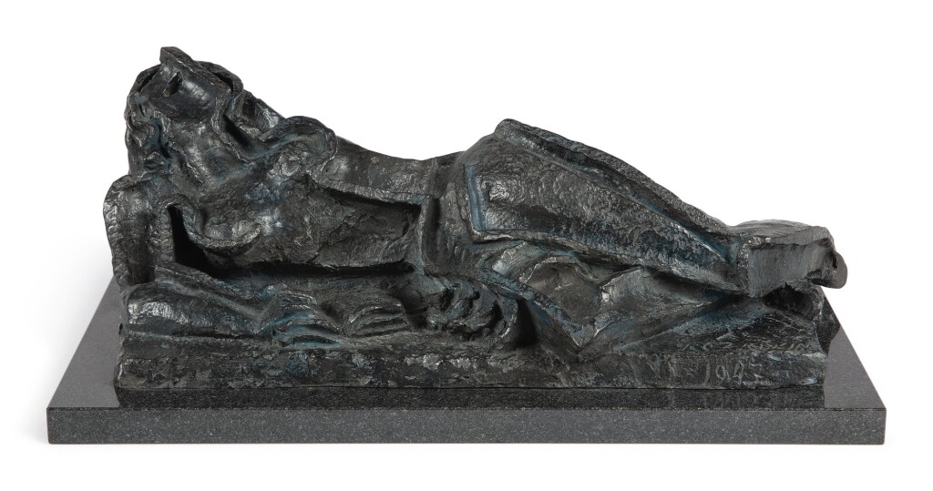 View full screen - View 1 of Lot 79. OSSIP ZADKINE | LA LISEUSE.
