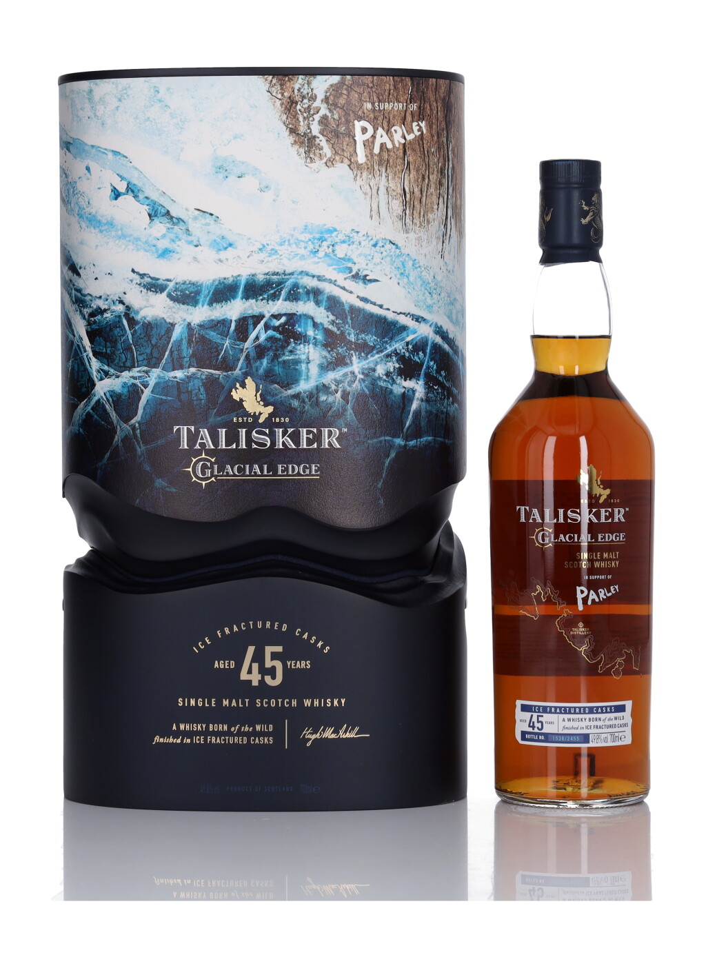 View full screen - View 1 of Lot 99. Talisker Glacial Edge 45 Year Old 49.8 abv NV (1 Bottle 70cl).