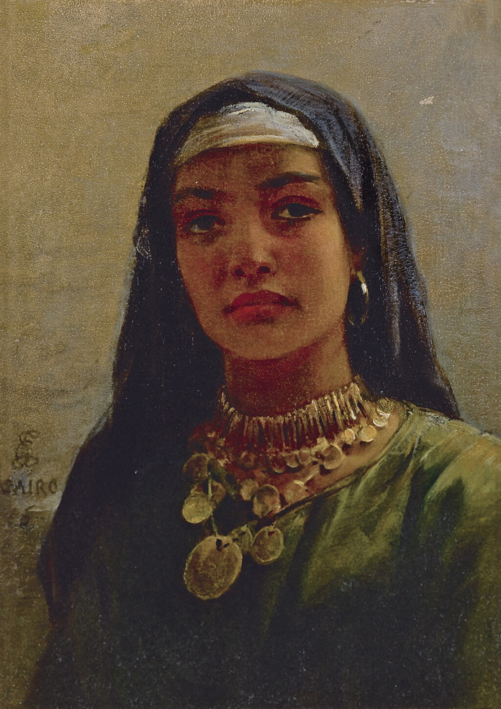 View full screen - View 1 of Lot 205. EDWIN LONGSDEN LONG, R.A. | EGYPTIAN BEAUTY.