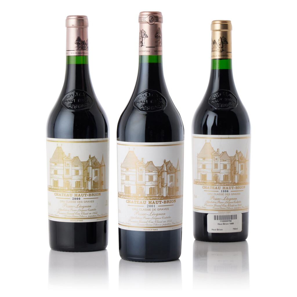 View full screen - View 1 of Lot 6205. Château Haut Brion 2001 (8 BT).