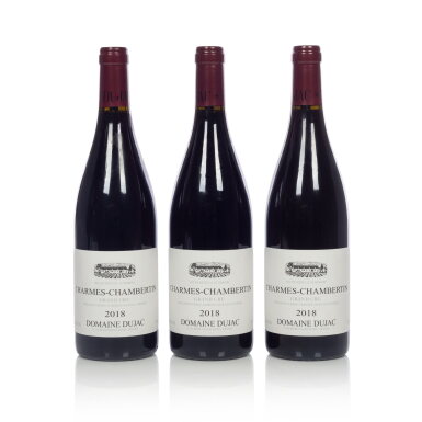 View full screen - View 1 of Lot 168. Charmes Chambertin 2018 Domaine Dujac (3 BT).