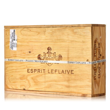 View full screen - View 1 of Lot 619. Pouilly-Fuissé Clos Reyssier 2018 Esprit Leflaive (6 BT).