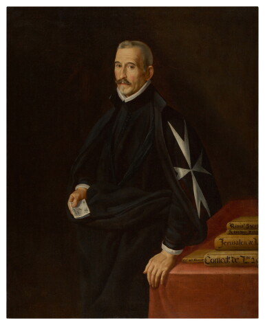 View full screen - View 1 of Lot 129. Portrait of Félix Lope de Vega y Carpio (1562-1635).