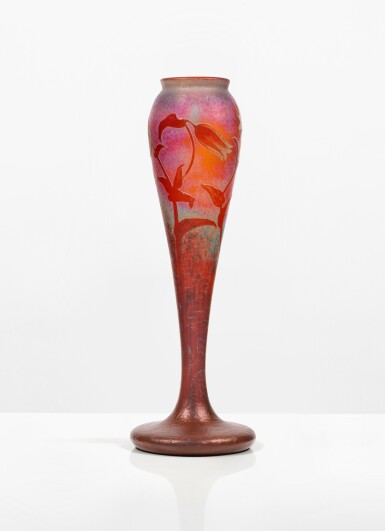 View full screen - View 2 of Lot 222. Lys vase, circa 1900.