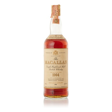 View full screen - View 1 of Lot 9316. The Macallan Special Selection 43.0 abv 1964 (1 BT75).