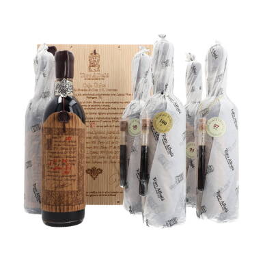 View full screen - View 1 of Lot 633. 1910 - 1965 Toro Albalá Convento Selección PX Vertical Case (6 BT).