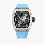 Reference RM023 | A white gold semi-skeletonised wristwatch with date, Circa 2015