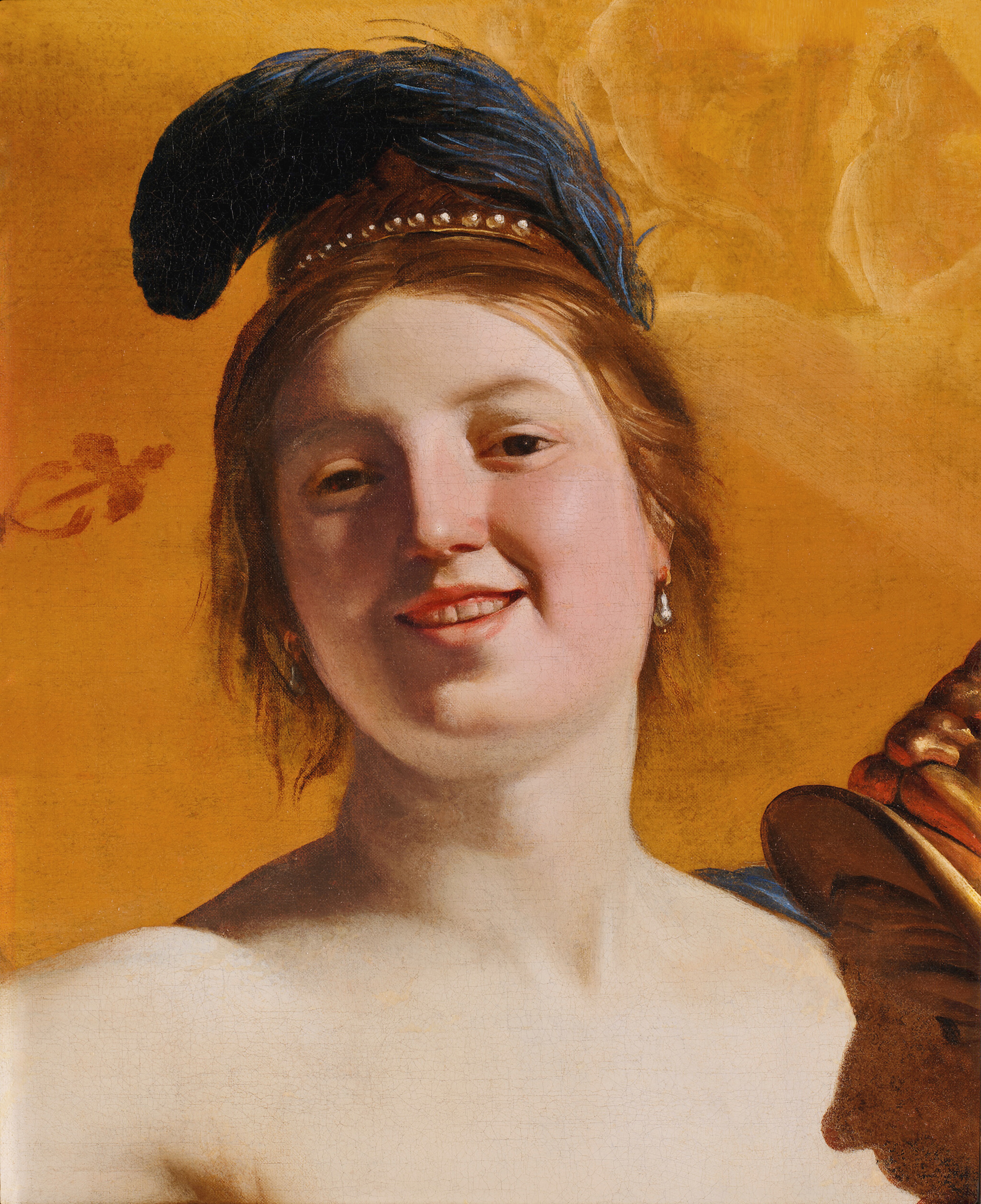Head of a Smiling Girl