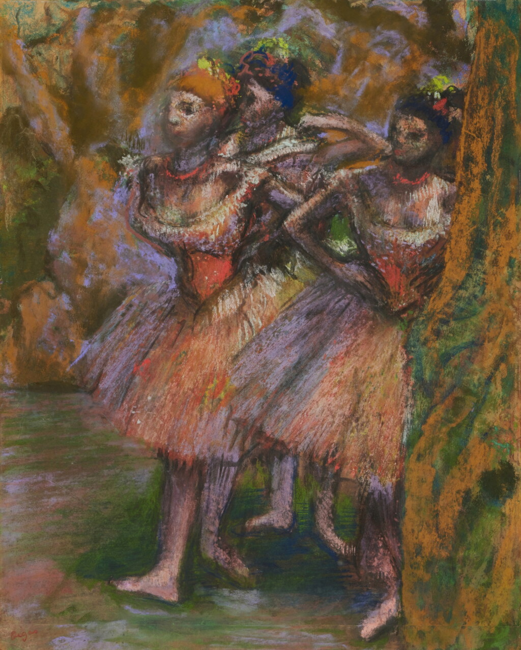 View full screen - View 1 of Lot 56. Trois danseuses.