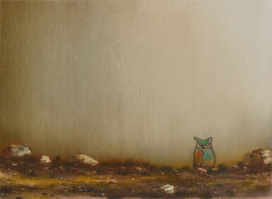 View full screen - View 1 of Lot 159. Snake and Owl.