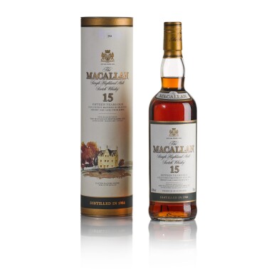 View full screen - View 1 of Lot 60. The Macallan 15 Year Old 43.0 abv 1984 (1 BT70).