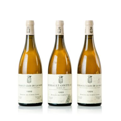 View full screen - View 1 of Lot 177. Meursault Les Gouttes d'Or & Clos de la Barre 1999 Domaine des Comtes Lafon.