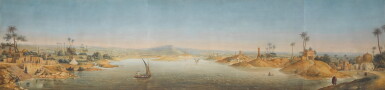 View full screen - View 1 of Lot 35. The Nile from Foua.