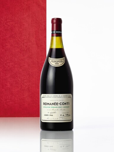 View full screen - View 1 of Lot 9164. Romanée Conti 1966 Domaine de la Romanée-Conti (1 MAG).