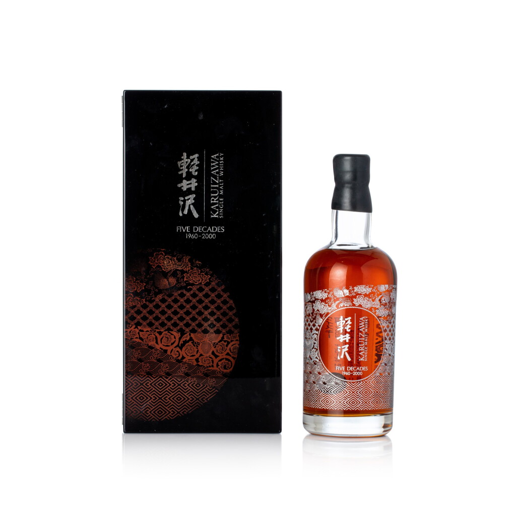 View full screen - View 1 of Lot 5059. 輕井澤Karuizawa Five Decades 1960-2000 61.0 abv NV (1 BT70).