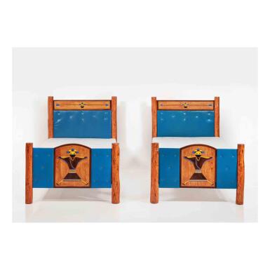 View full screen - View 1 of Lot 235. Pair of Beds.