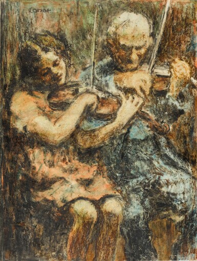 View full screen - View 1 of Lot 147. The Music Lesson.