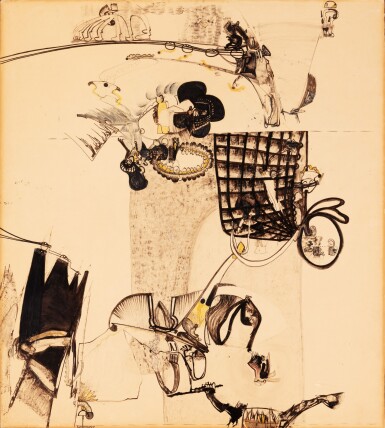 View full screen - View 1 of Lot 115. Improvisation (Huvudkorg).