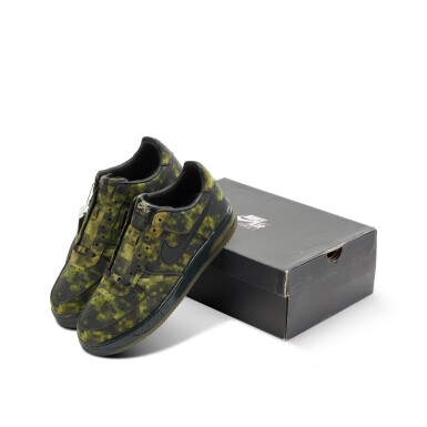 View full screen - View 1 of Lot 27. Nike Air Force 1 Low ‘Nitro Microphone Underground’ Digital Camo | Size 14.