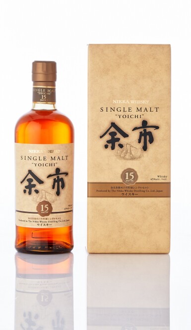 View full screen - View 1 of Lot 6270. 余市 Nikka Yoichi 15 Year Old 45.0 abv NV (1 BT70).