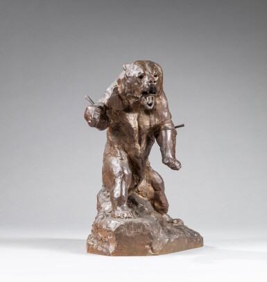View full screen - View 1 of Lot 80. Ours debout (Standing Bear).