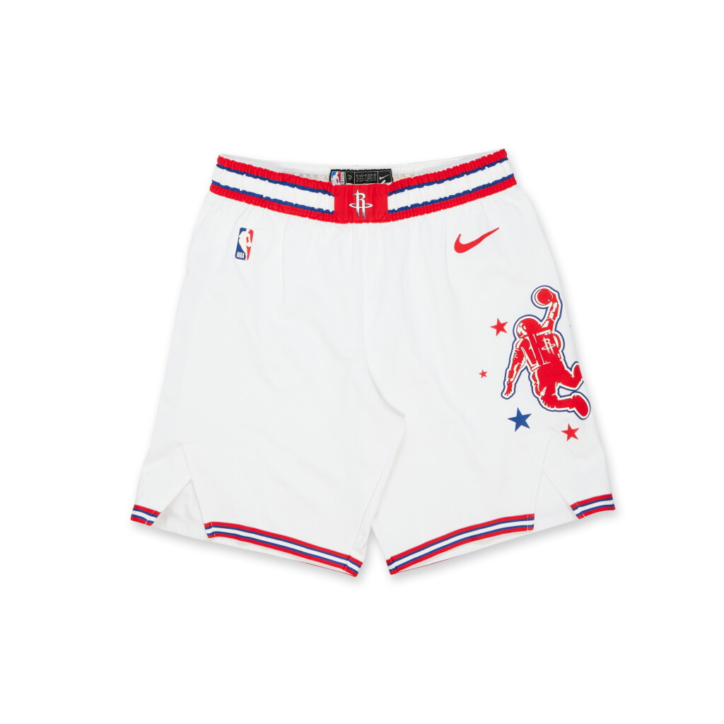 View full screen - View 1 of Lot 189. Jeenathan Williams Houston Rockets 2023-2024 City Edition Shorts.