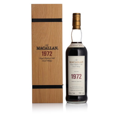 View full screen - View 1 of Lot 7. The Macallan Fine & Rare 29 Year Old 49.2 abv 1972 (1 BT 70cl).