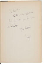 Baldwin, James | Giovanni's Room, inscribed to William Cole