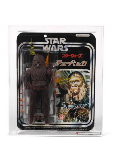 View full screen - View 1 of Lot 43. STAR WARS, CHEWBACCA TAKARA 7 IN. FIGURE, JAPANESE, 1979.