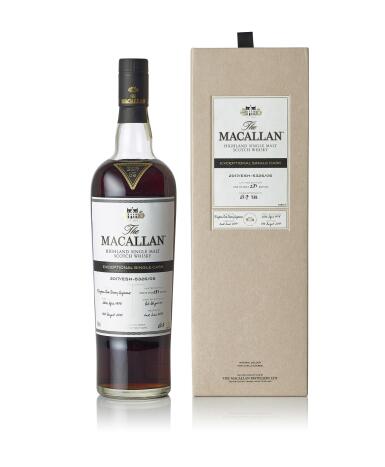 View full screen - View 1 of Lot 6017. The Macallan Exceptional Single Cask 2017/ESH-5326/06 52.7 abv 1995 (1 BT70).